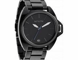 Nixon Mens Anthem All Black Watch