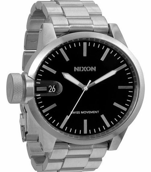 Mens Nixon Chronicle SS Watch - Black