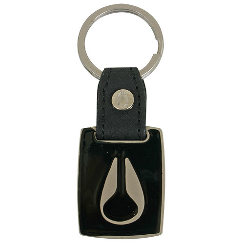 Mens Nixon Enamel Icon Keychain black