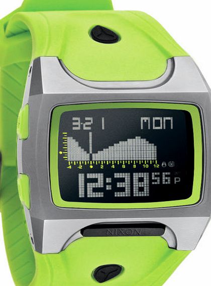 Nixon Mens Nixon Lodown Ti Watch - Lime