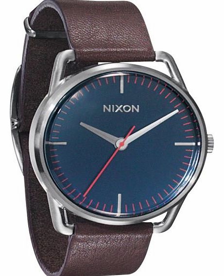 Mens Nixon Mellor Watch - Navy/Brown