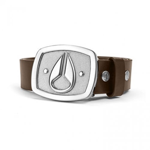 Mens Nixon Monument Belt Brown