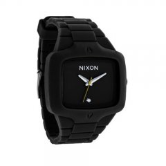 Mens Nixon The Rubber Player Watch Black