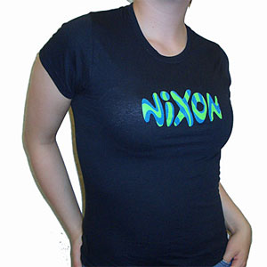 Nixon S/S T: Candy (Flat) Black