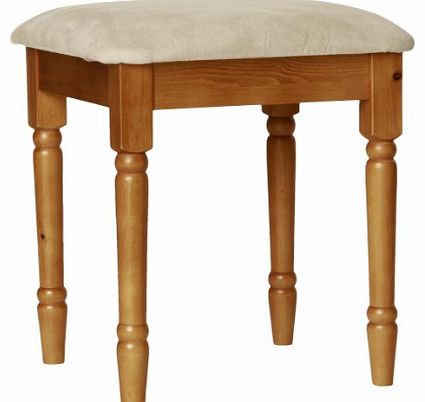 Copenhagen Stool, 46 x 39 x 39 cm, Antique Pine/ Beige