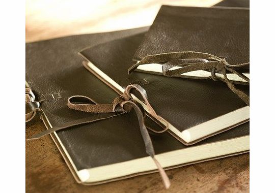 Nkuku Medium (23.5 x 18cm) Nkuku Fair Trade Eco Friendly Handmade Gift / Product Kubu Leather Traditional Photo Album