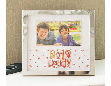 1 Daddy 6 x 4 Photo Frame