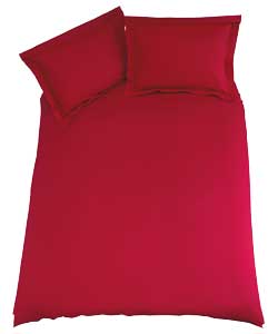 no Claret Egyptian Cotton Duvet Cover - Double