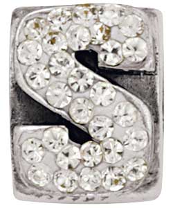 no Sterling Silver Charm - Letter S