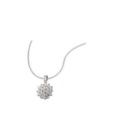 no Sterling Silver Cubic Zirconia 1 Carat Look