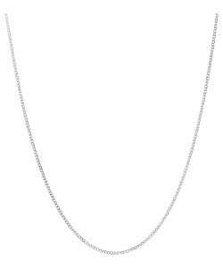 no Sterling Silver Fine Pendant Chain - 18in