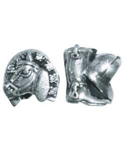 no Sterling Silver Horse Head and Boots and Hat