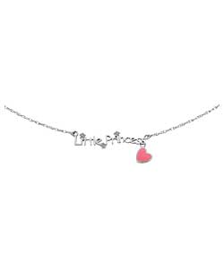 no Sterling Silver Little Princess Necklet