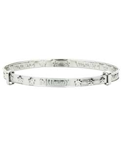 no Sterling Silver Mummy Expander Bangle