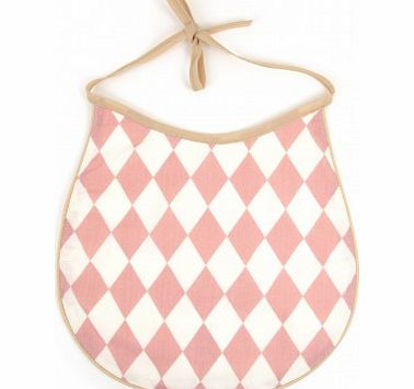 Nobodinoz Bib - diamonds Pink `One size