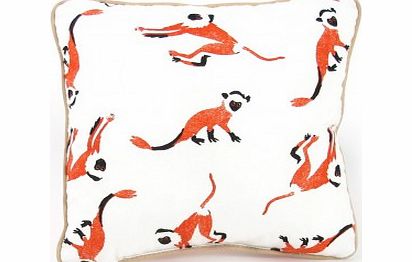 Nobodinoz Cushion - little monkeys Brown `One size