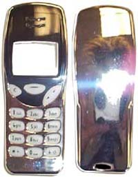 Nokia 3210 Silver Chrome Fascia