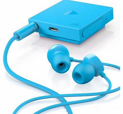 BH-121 Bluetooth Stereo Headset - Cyan