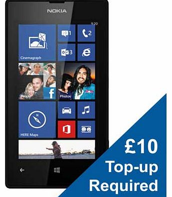 Vodafone Nokia Lumia 520 Mobile Phone - Black