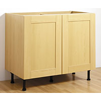 Non-Branded 1000mm Highline Base Unit Shaker Beech