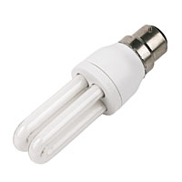 Non-Branded 2U Stick Energy Saving BC 7w CFL