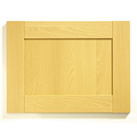 Non-Branded 600mm Extractor Door Shaker Beech