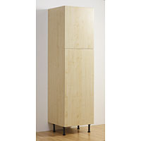 Non-Branded 600mm Larder Unit Linea Maple