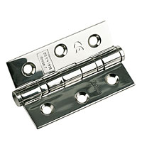 Ball Bearing Hinge Polished Stainless 76mm 1Pr