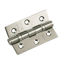 Ball Bearing Hinge Satin Stainless Steel 76mm 1Pr