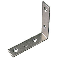 Corner Braces Zinc Plated 76.5 x 76.5 x 16.5mm Pack of 10