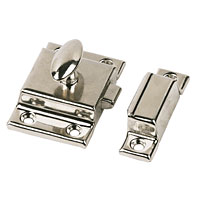 Cupboard Nickel Plated 54 x 54mm