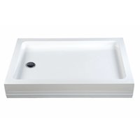 Non-Branded Easy Plumb ABS Rectangular Shower Tray 800mm