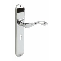 Eurolink Ambassador Lock Door Handle Chrome Plated