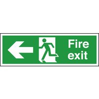 Fire Exit Left Sign