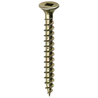 Goldscrew Square Head Countersunk 4 x 30mm Pack of 200