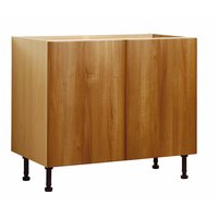 Non-Branded Highline Base Unit Gullwing Walnut 1000mm