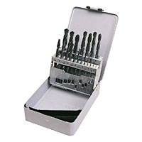 HSS Metal Boxed Drill Bit Set Metric 19 Pc