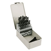 HSS Metal Boxed Drill Bit Set Metric 25 Pc