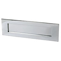 Letter Plate Chrome 250 x 75mm