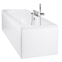 Non-Branded Miranda Double Ended Acrylic Bath 1800mm