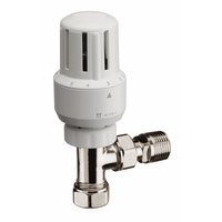 Pegler TRV 15mm White Angled