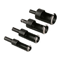 Non-Branded Plug Cutter Set 4 Pc