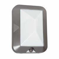 Non-Branded Portland Eco Silver Effect Outdoor Wall Light