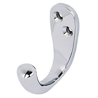 Robe Hook 40mm Polished Chrome Pack of 10