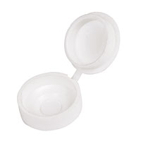 Screw Snap Caps White 6-8 Gauge Pack of 100