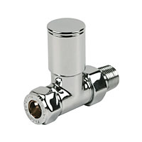 Sphere In-Line Radiator Valve Pair 15mm