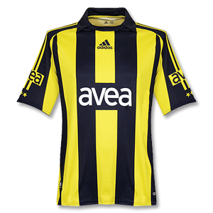 None 08-09 Fenerbahce Home Shirt