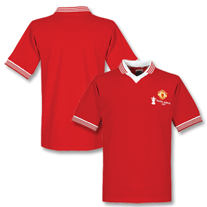 None 1977 Man Utd FA Cup Final Retro Shirt