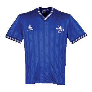 None 85-86 Chelsea Home Shirt