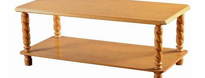 None Brunton Long John Coffee Table in Antique Pine